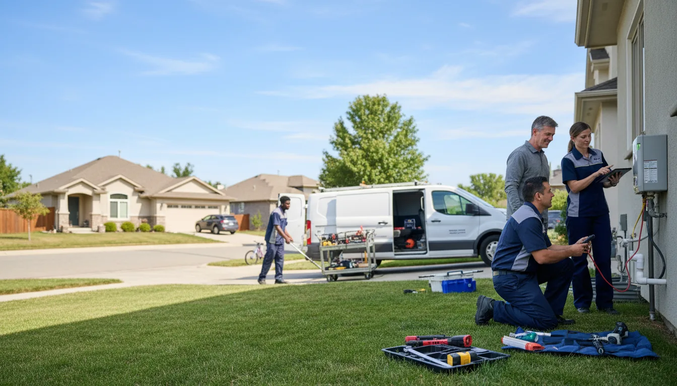 Tankless water heater service in Kendallville, IN